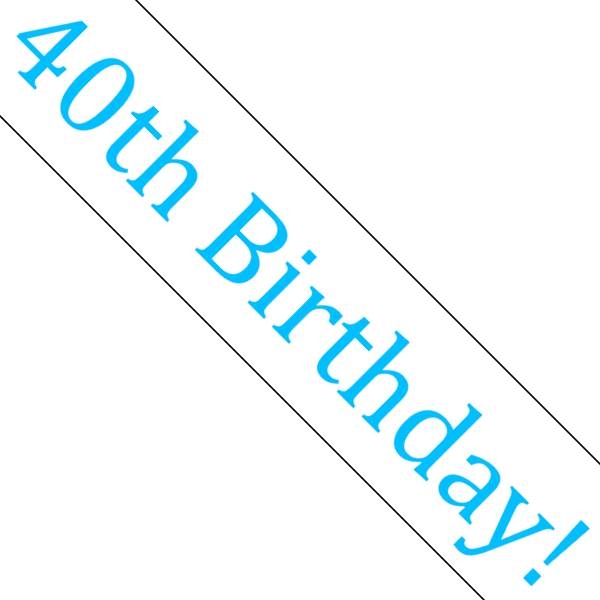Personalised Birthday Sash or Banner
