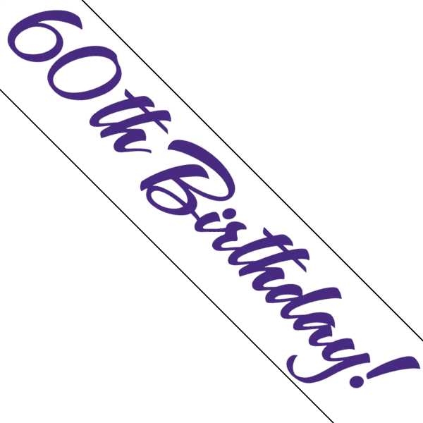 Personalised Birthday Sash or Banner