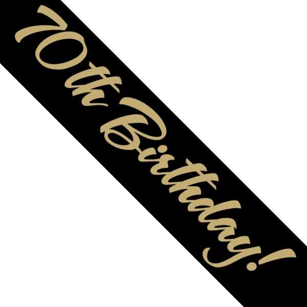 Personalised Birthday Sash or Banner