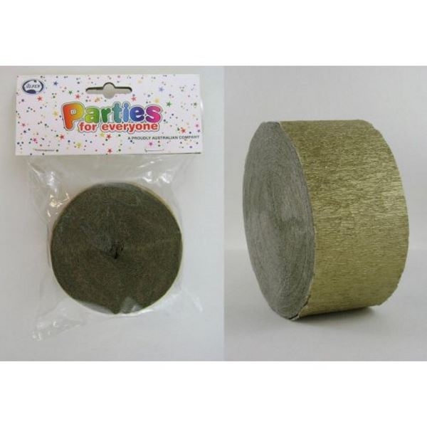 Streamers | Crepe & Metallic | 30m