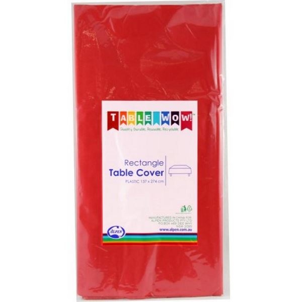 Disposable Tablecloth | Red