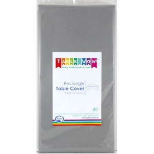Disposable Tablecloth | Silver