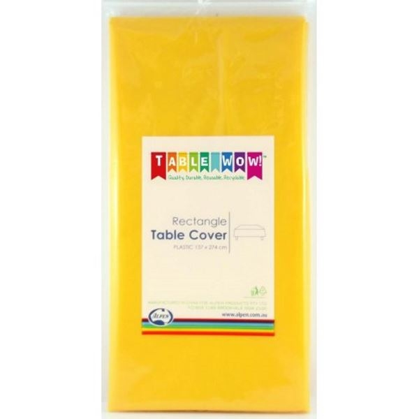 Disposable Tablecloth | Yellow