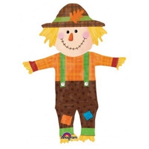 Happy Scarecrow Supershape | 96cm