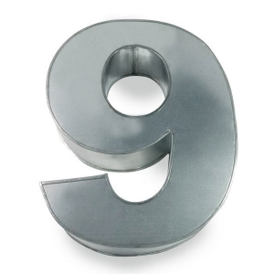 Number 9 Cake Tin