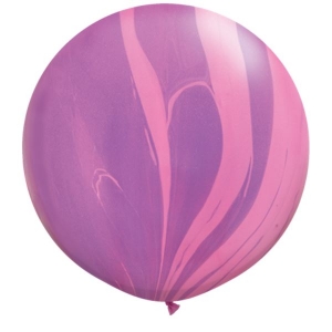 Pink & Violet Agate Latex | 75cm