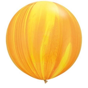 Yellow & Orange Agate Latex | 75cm