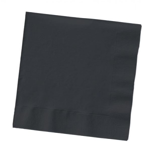 Disposable Dinner Napkins | Black | 50 Pack