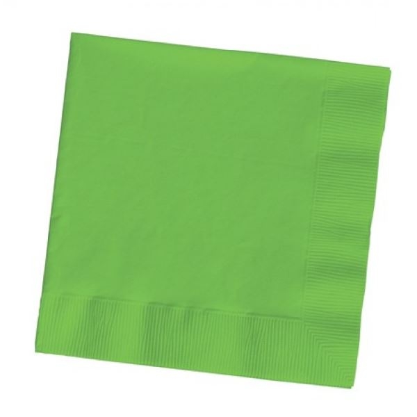 Disposable Dinner Napkins | Lime Green | 50 Pack