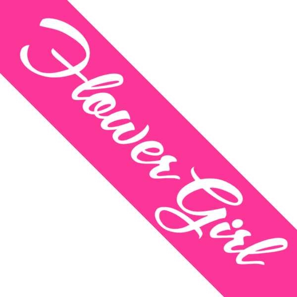 Wedding Party Sashes