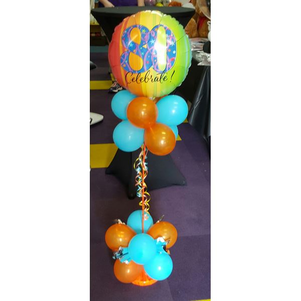 Balloon Table Centrepiece
