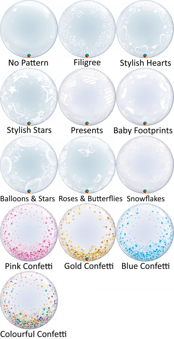 Bubble Balloon with Confetti