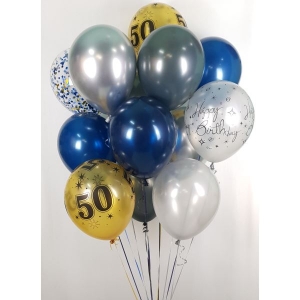 Birthday Balloon Helium Cluster