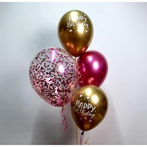 Confetti & Latex Bouquet of 4 | #004