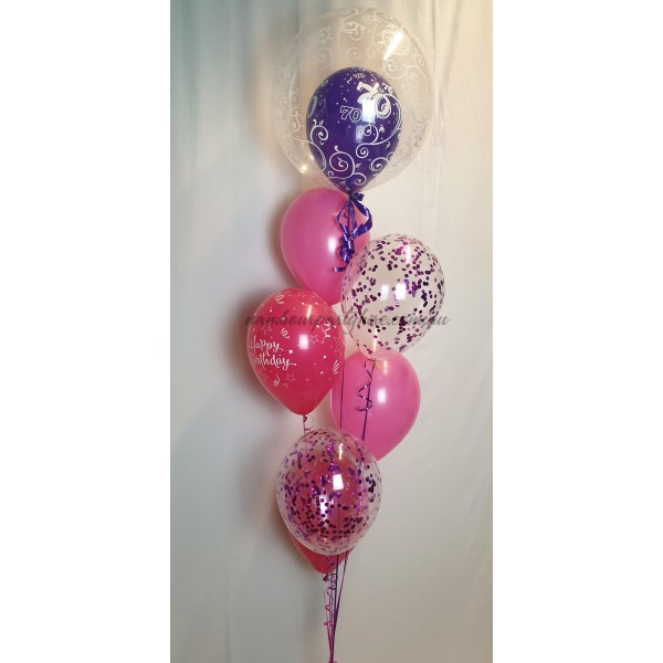 Double Bubble Balloon Bouquet
