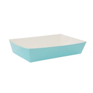 Paper Lunch Tray | Pastel Blue | 10 Pack