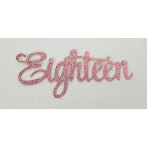 'Eighteen' Cake Topper