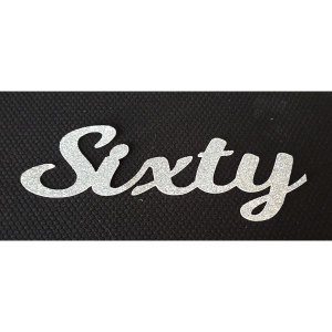 'Sixty' Cake Topper