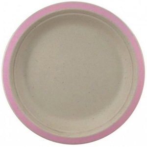 Biodegradable Dinner Plate | Pink | 10 Pack