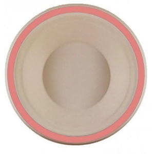 Biodegradable Bowl | Rose Gold | 10 Pack