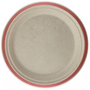 Biodegradable Dinner Plate | Rose Gold | 10 Pack