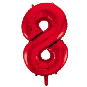 Number 8 Megaloon Foil | 86cm | Multiple Colours