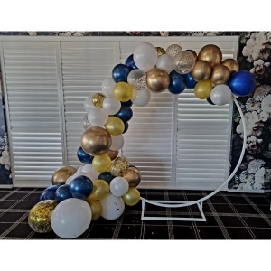 2m Circlular Arch with Balloon Garland |#002