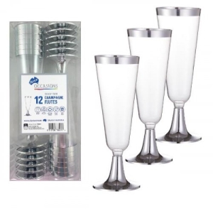 Plastic Champagne Glass