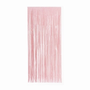 Foil Curtain | 1 x 2m| Matt Pastel Pink