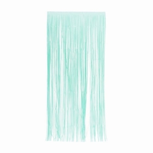 Foil Curtain | 1 x 2m| Matt Pastel Blue