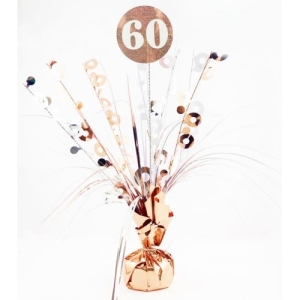 Table Centrepiece | 60 | Rose Gold & White