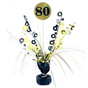 Table Centrepiece | 80 |Black & Gold
